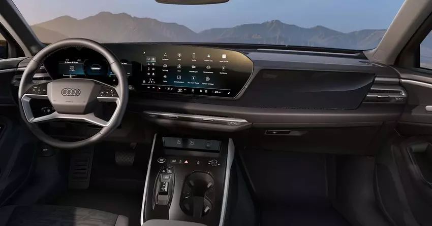 Nowe Audi A6: oto jak wygląda wnętrze bez wyświetlacza dla pasażerów