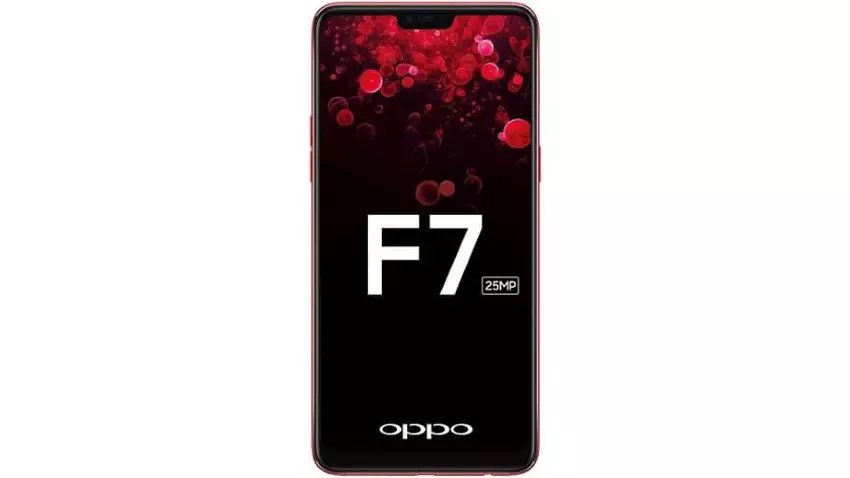 Oficjalny plakat OPPO F7: przedni aparat 25 megapiksela z funkcją AI