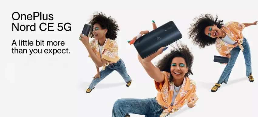 OnePlus Nord CE: 90Hz AMOLED wyświetlacz, Snapdragon 750G chip, do 12GB RAM, NFC, 64MP aparat i cena od € 329