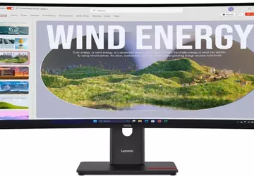 Lenovo wprowadziła 34″ zakrzywiony monitor ThinkVision ...