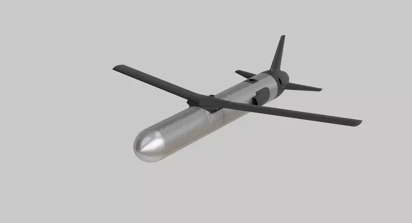 Ukraiński pocisk rakietowy Ruta. Ilustracja: Destinus