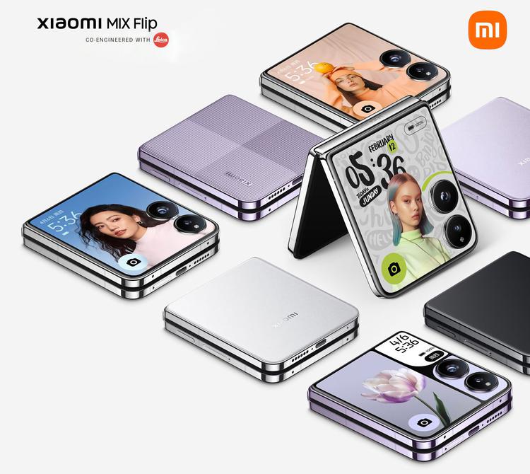 Xiaomi MIX Flip: 4-calowy zewnętrzny wyświetlacz ...