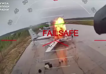 Epickie wideo od SBU: ukraińskie drony ...