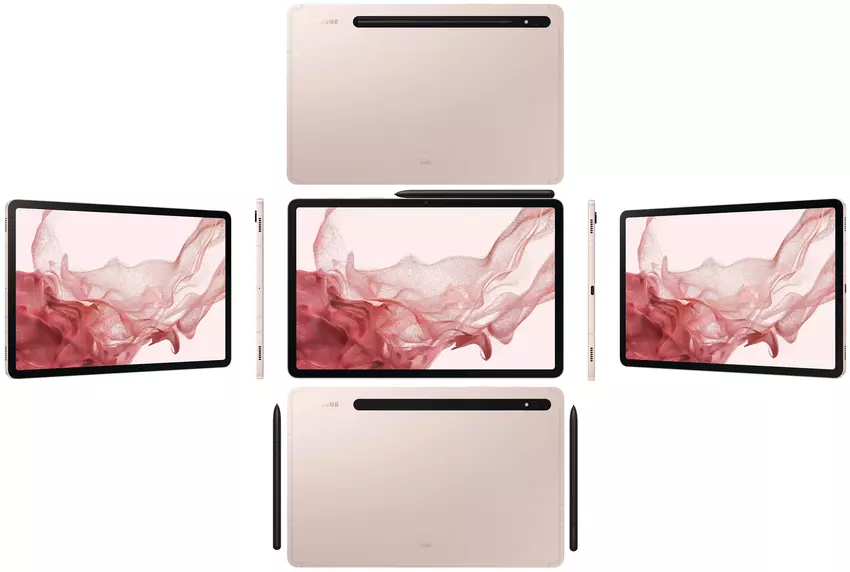 Evan Blass pokazał wysokiej jakości rendery Samsunga Galaxy Tab S8, nowość widać ze wszystkich stron