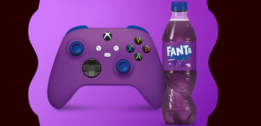 Xbox i Coca-Cola wydadzą serię kontrolerów inspirowanych najpopularniejszymi smakami Fanty, takimi jak pomarańczowy i winogronowy.