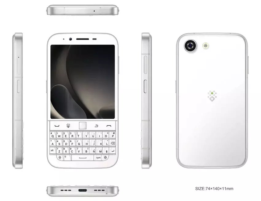 Wymiary telefonu Zinwa Q27