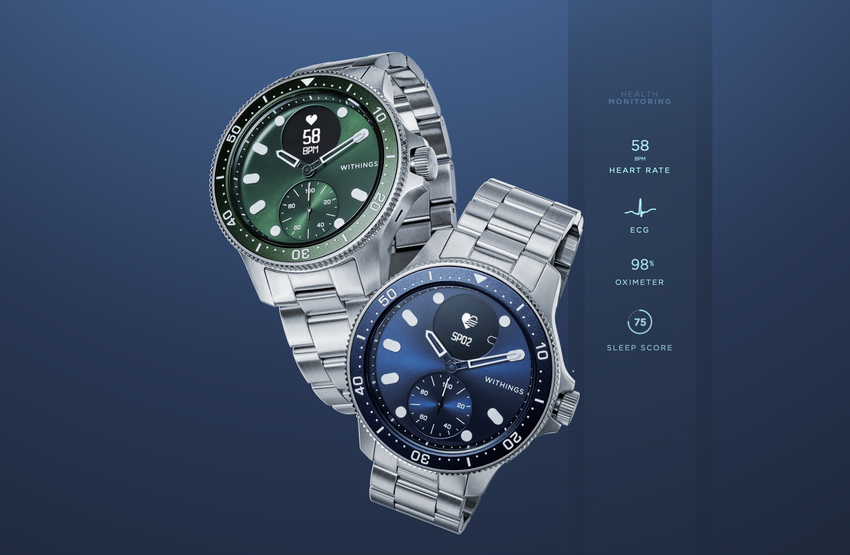 Withings ScanWatch Horizon: hybrydowy smartwatch z czujnikiem EKG, funkcją pomiaru SpO2 i baterią działającą do 50 dni za 499 euro