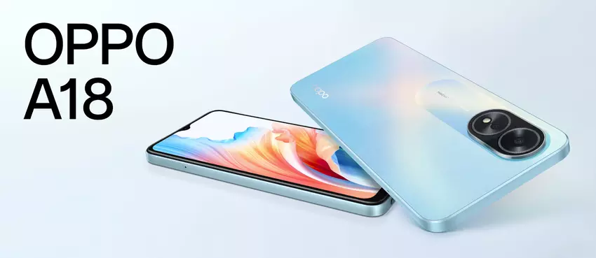 OPPO A18 pojawił się na Ukrainie: budżetowy smartfon z ekranem 90 Hz i procesorem MediaTek Helio G85 w promocyjnej cenie