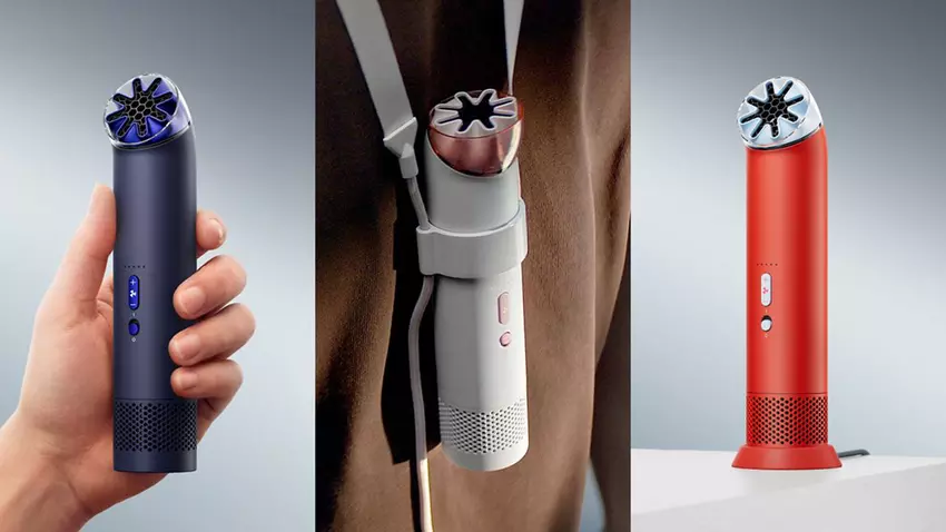 Dyson HushJet Mini Cool widok z przodu