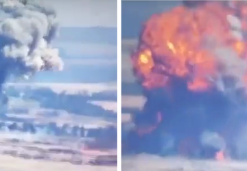 Ukazał się spektakularny film z destrukcji ...