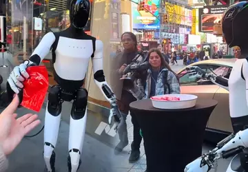 Hmm... a co to było? Robot ...