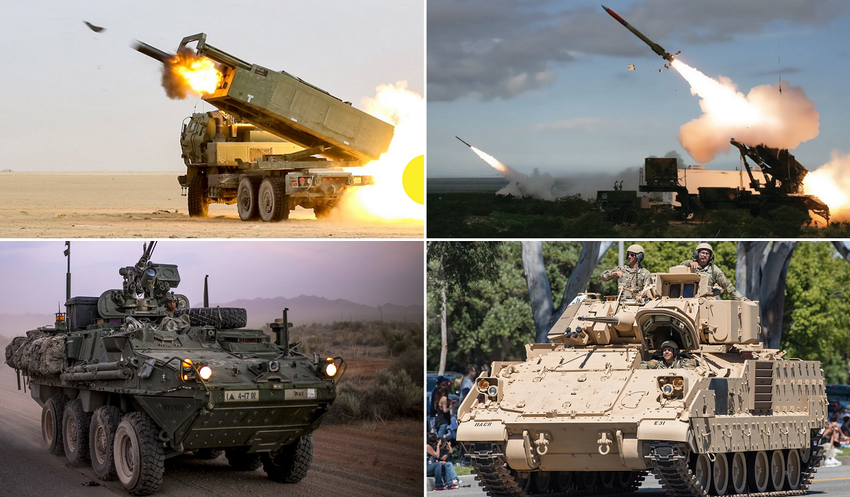Pociski Patriot i HIMARS, 64 pojazdy opancerzone Stryker i M2 Bradley, 31 nowych haubic, amunicja kasetowa DPICM - USA ogłaszają pakiet pomocy wojskowej dla Ukrainy o wartości 800 mln USD