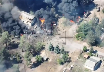 Ukraińscy spadochroniarze zniszczyli trzy Uragany MLRS ...