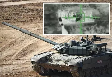 Ukraiński dron-bombowiec obrzucił granatami zmodernizowany rosyjski ...