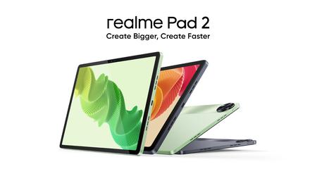 Realme Pad 2: 11,5-calowy wyświetlacz 120 Hz, układ MediaTek Helio G99, cztery głośniki i obsługa LTE od 245 USD