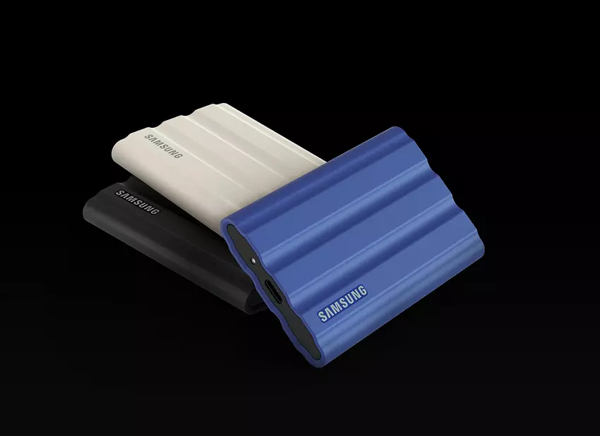 Samsung T7 Shield 4TB SSD z ochroną IP65 w cenie 160 dolarów.