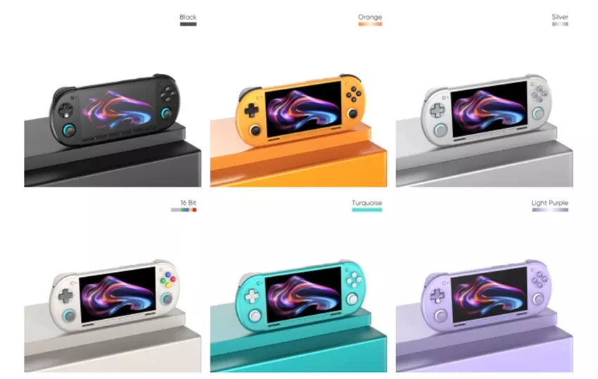 Retroid Pocket 6 w różnych kolorach