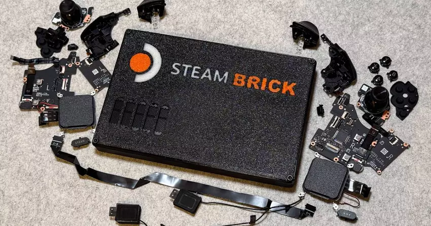 Entuzjasta zmienia Steam Deck w Steam Brick: konsola bez ekranu i kontrolerów