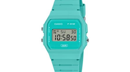 Casio zaprezentowało nowy zegarek G-Shock F-91WB-2A2 z 7-letnią baterią