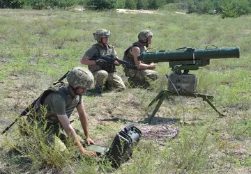 Siły Zbrojne Ukrainy przy pomocy ppk ...