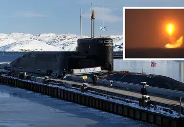 Rosyjski okręt podwodny o napędzie atomowym ...