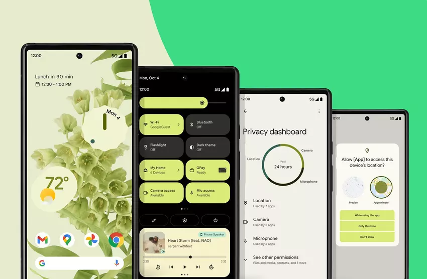 Już jest! Google udostępniło stabilną wersję Androida 12 dla smartfonów Pixel