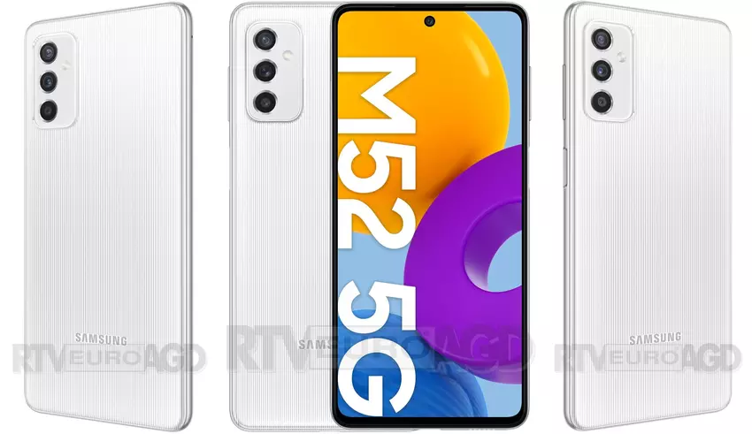 Pojawiły się wysokiej jakości zdjęcia Samsunga Galaxy M52 5G