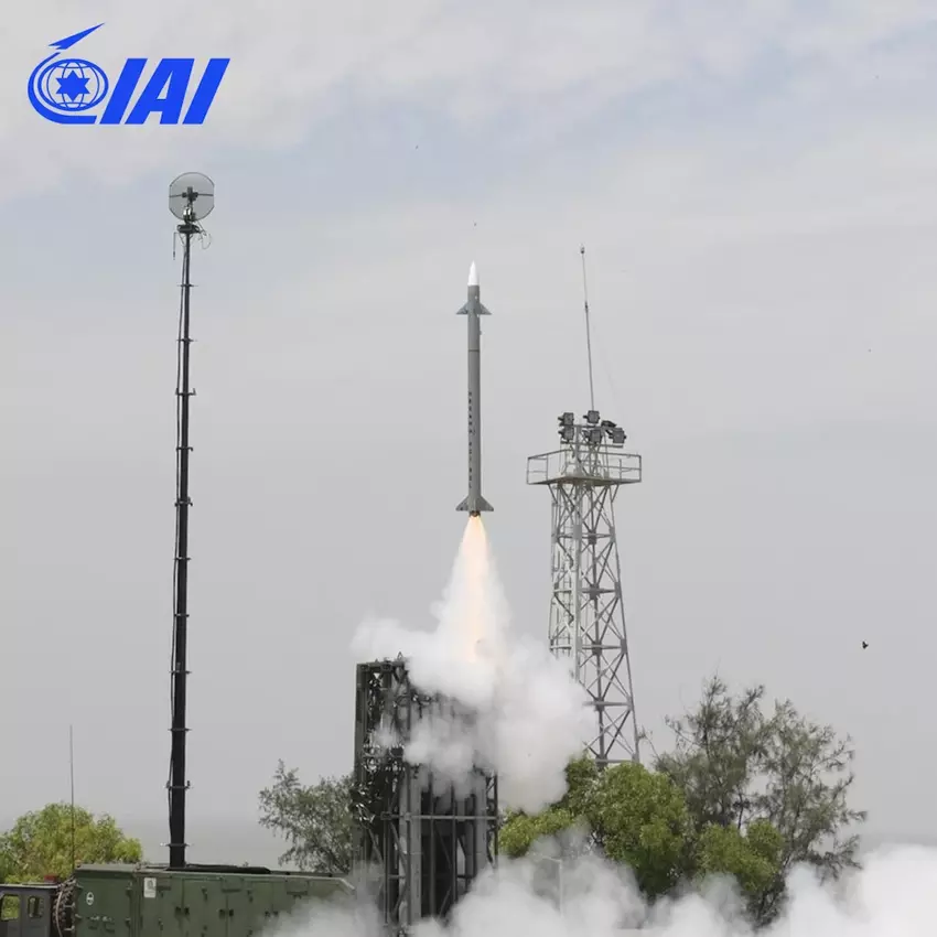 ZRK Barak-8. Ilustracja: IAI