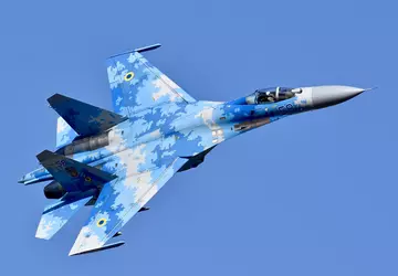 Ukraiński myśliwiec Su-27 zniszczył rosyjski pocisk ...