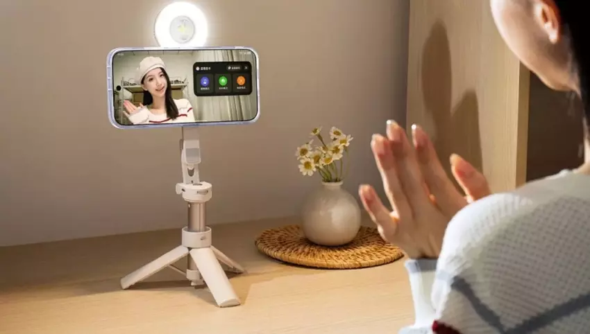 Oppo zaprezentowało Magnetic Halo Flash Light — niezwykły akcesorium do podświetlania przy tworzeniu zdjęć i treści wideo