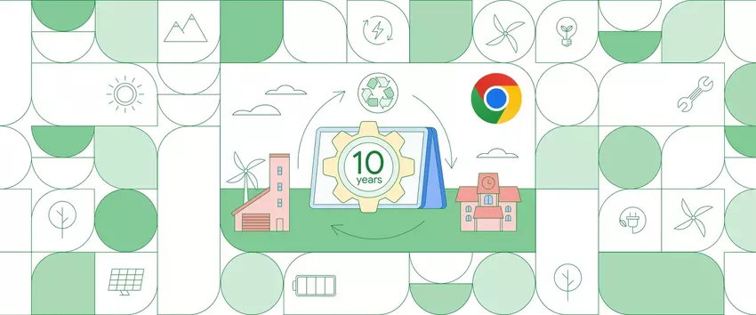Google przedłuża wsparcie dla Chromebooków do 10 lat