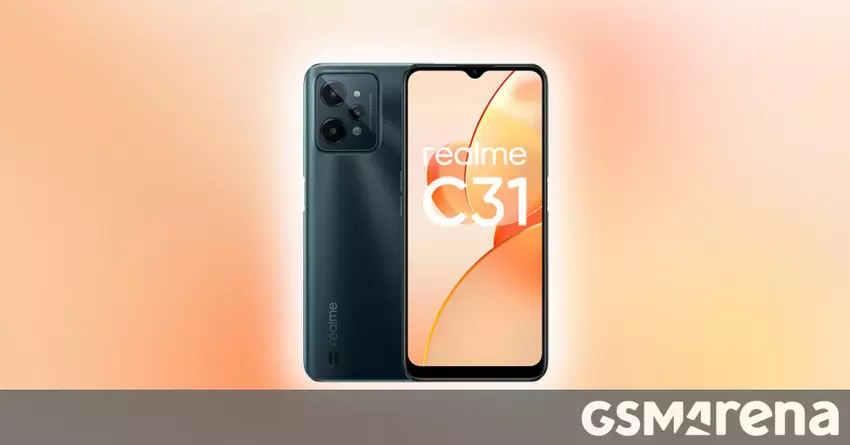 Wycieki smartfona Realme C31 na poziomie podstawowym