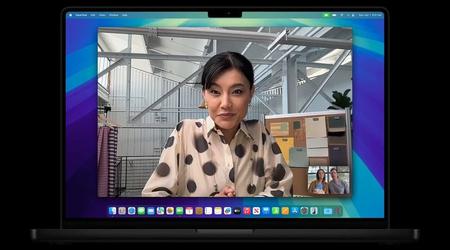 Nowe MacBooki Pro i komputery iMac są wyposażone w 12-megapikselowe kamery z funkcjami Centre Stage i Desk View