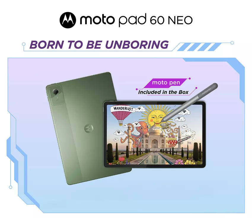 Tablet Moto Pad 60 Neo