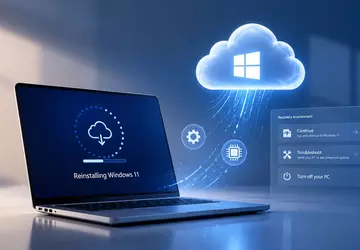 Windows 11 z funkcją Cloud Rebuild: ...