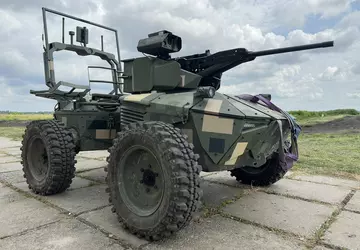 Ukraińskie Siły Obronne testują bezzałogowego robota ...