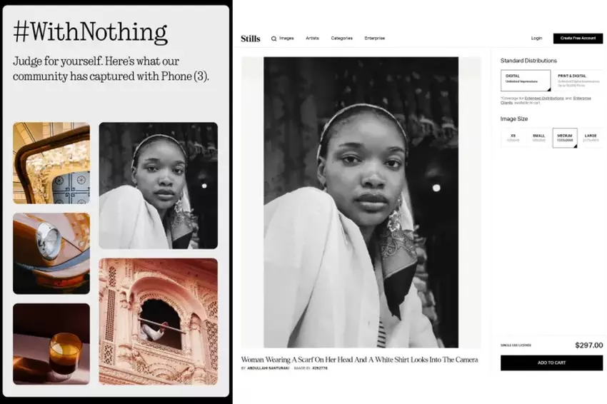 Fałszywe próbki zdjęć Phone 3