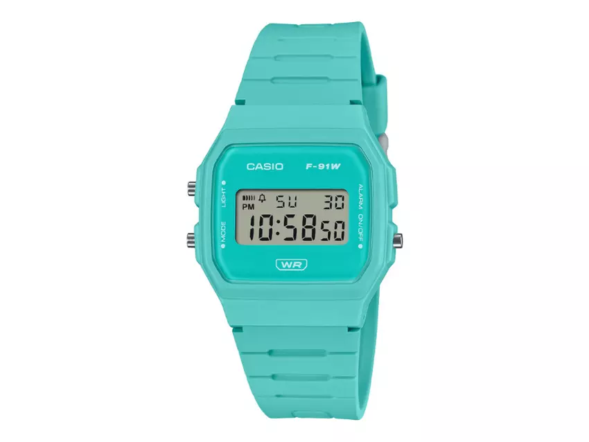 Casio zaprezentowało nowy zegarek G-Shock F-91WB-2A2 z 7-letnią baterią