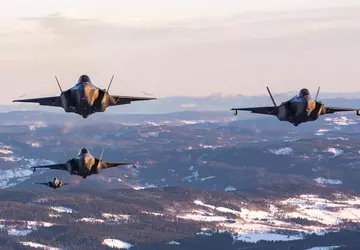 Norweskie F-35A lecą, aby przechwycić rosyjskie ...