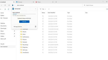 Nowa funkcja w Windows 11 pozwala zarządzać plikami Androida za pomocą eksploratora