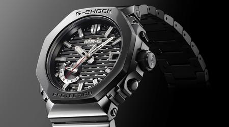 Casio G-Shock MR-G MRG-B2100R zadebiutuje w 2025 roku z bezelem DLC, paskiem Dura Soft i złotymi akcentami