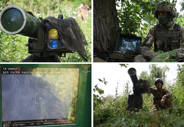 PPK "Stugna-P" zniszczył rosyjski czołg z ...