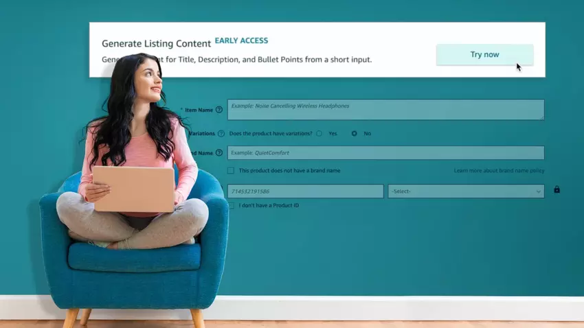 Amazon zaprezentował narzędzie AI dla sprzedawców, które automatycznie wypełnia kartę produktu na podstawie krótkiego opisu