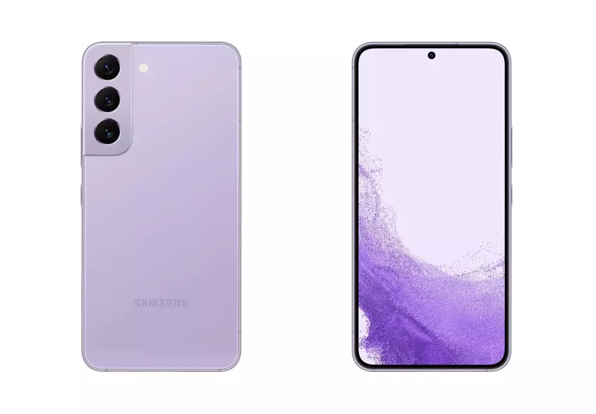 Tak będzie wyglądał Samsung Galaxy S22 w nowym kolorze Bora Purple