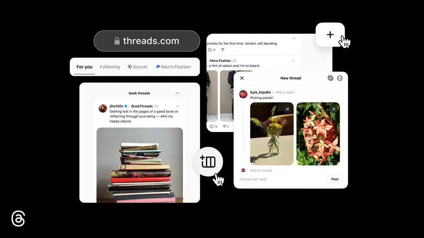 Threads teraz na Threads.com: Meta ogłasza aktualizacje dla użytkowników