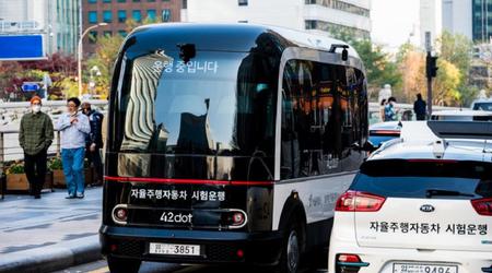 Korea Południowa uruchamia pierwsze komercyjne usługi pasażerskie z wykorzystaniem bezzałogowych minibusów