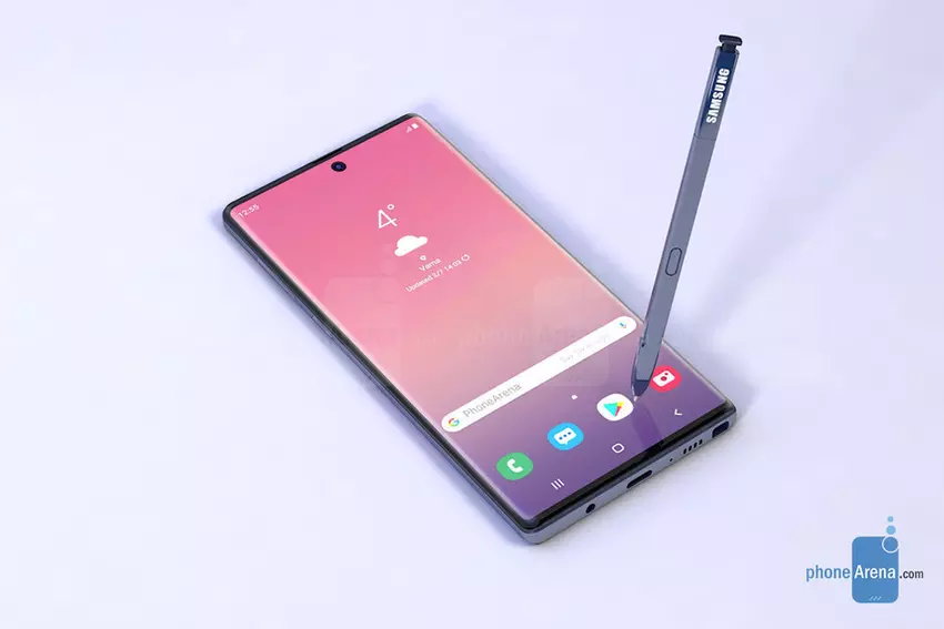 Fablet Samsung Galaxy Note10 będzie miał  nowy wygląd i inne kamery