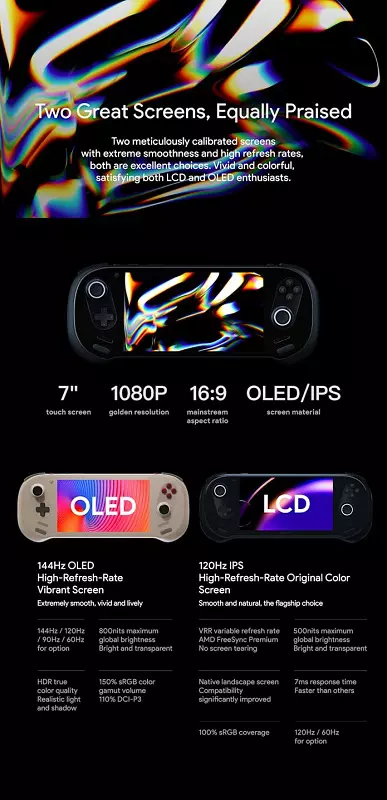 AYANEO 3 - pierwsza przenośna konsola do gier z modułowymi przyciskami