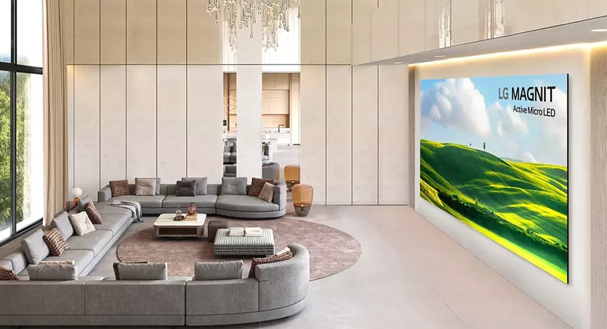 136 cali zaawansowanych technologii: zaprezentowano gigantyczny telewizor Micro LED LG Magnit