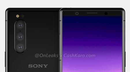 Sony Xperia 2 pojawił się na jakościowych renderach: Wyświetlacz 21: 9 i potrójna kamera i skaner na bocznej scianie 